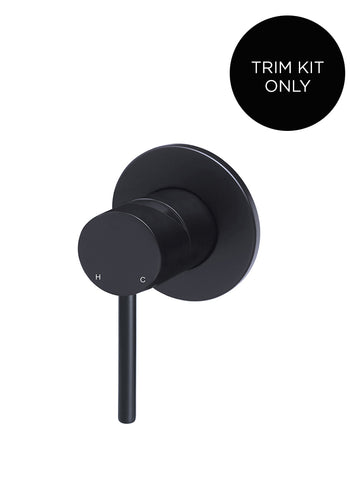 Round Wall Mixer Trim Kit (In-wall Body Not Included) - Matte Black