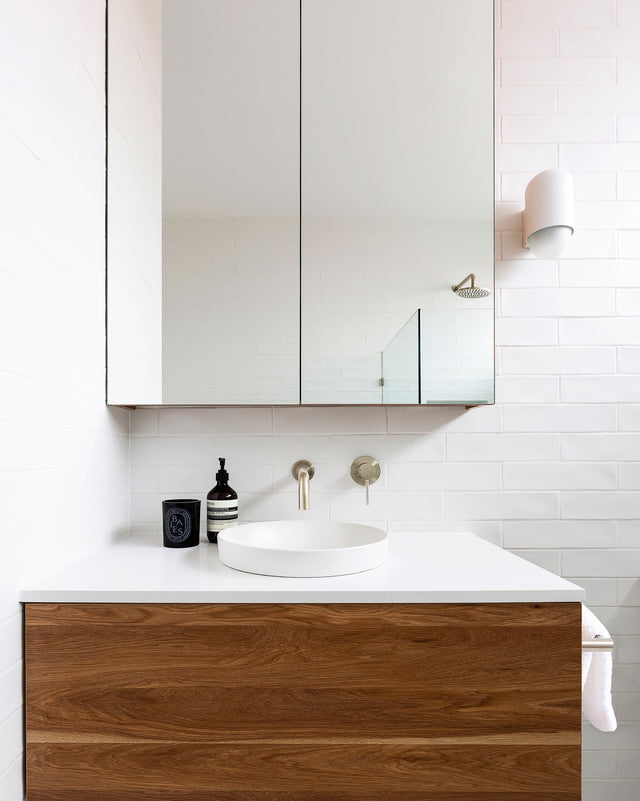 Round Wall Mixer Trim Kit (In-wall Body Not Included) - Default Title (SKU: MW03-FIN-PVDBN) by Meir