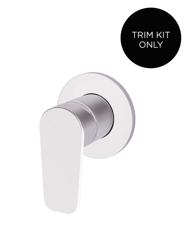 Round Wall Mixer Paddle Handle Trim Kit (In-wall Body Not Included) - Polished Chrome (SKU: MW03PD-FIN-C) by Meir