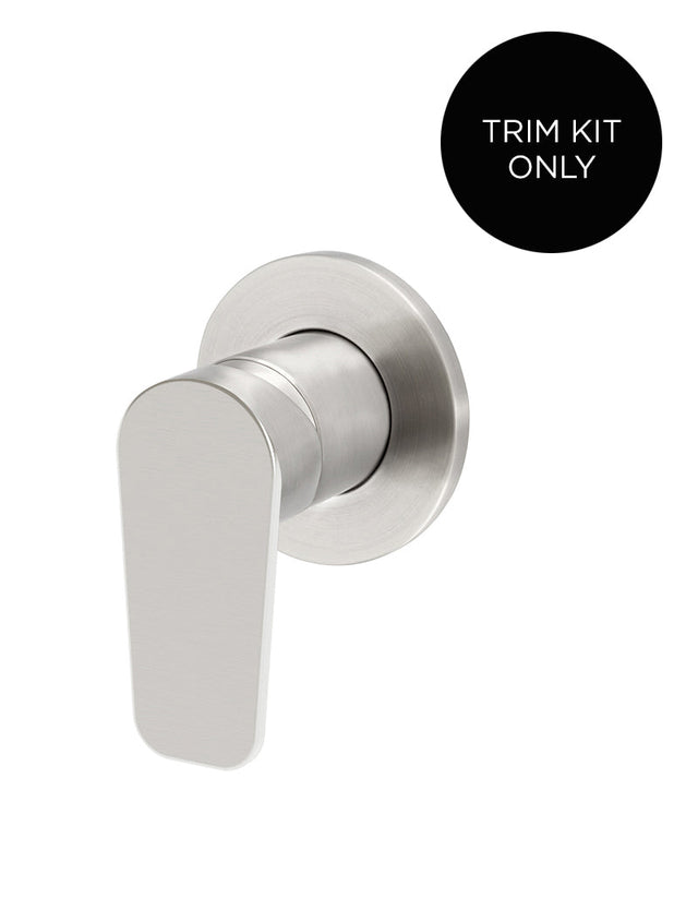 Round Wall Mixer Paddle Handle Trim Kit (In-wall Body Not Included) - Default Title (SKU: MW03PD-FIN-PVDBN) by Meir