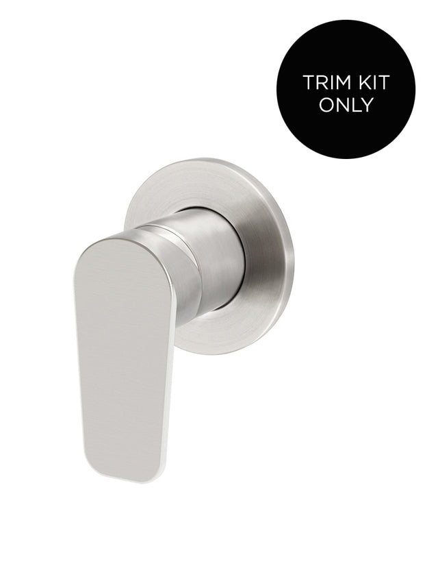 Round Wall Mixer Paddle Handle Trim Kit (In-wall Body Not Included) - PVD Brushed Nickel