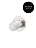 Round Wall Mixer Pinless Handle Trim Kit (In-wall Body Not Included) - PVD Brushed Nickel - MW03PN-FIN-PVDBN