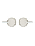 Round Quarter Turn Wall Top Assemblies - PVD Brushed Nickel - MW06-PVDBN