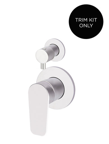 Round Diverter Mixer Paddle Trim Kit (In-wall Body Not Included) - Polished Chrome