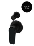Round Diverter Mixer Paddle Handle Trim Kit (In-wall Body Not Included) - Matte Black - MW07TSPD-FIN