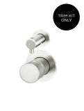 Round Diverter Mixer Pinless Handle Trim Kit (In-wall Body Not Included) - PVD Brushed Nickel - MW07TSPN-FIN-PVDBN