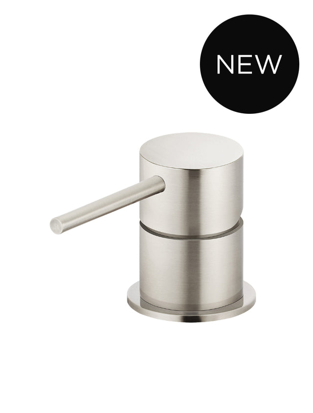 Round Deck Mounted Mixer - PVD Brushed Nickel (SKU: MW12-PVDBN) by Meir
