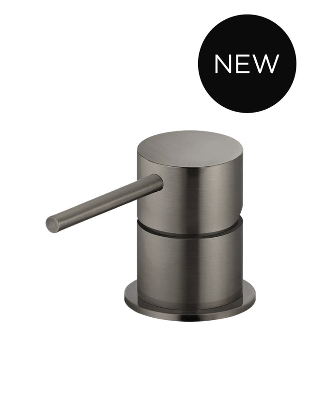 Round Deck Mounted Mixer - Shadow Gunmetal (SKU: MW12-PVDGM) by Meir