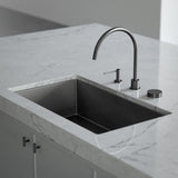 Progressive mixer (in-wall body and Trim set) - PDV Shadow Gunmetal - MW18-PVDGM