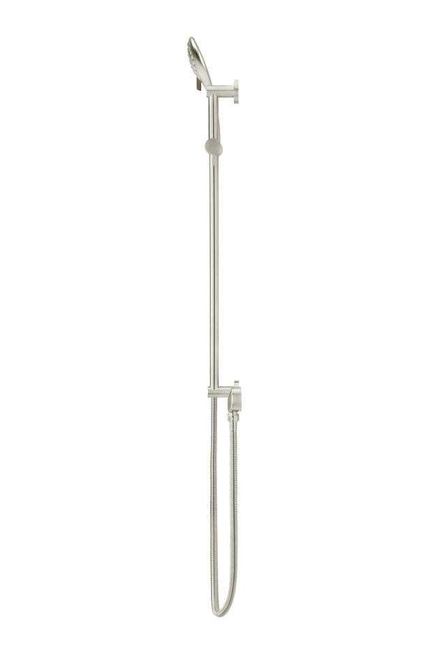 Round Three Function Hand Shower on Rail Column - Default Title (SKU: MZ0402-PVDBN) by Meir