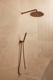 Round Shower on Bracket - Lustre Bronze - MZ06-R-PVDBZ