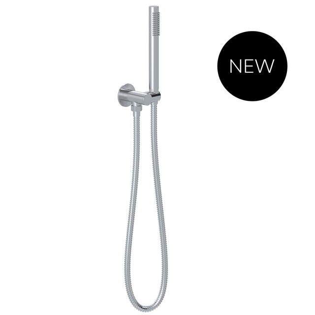 Outdoor Round Hand Shower on Swivel Bracket SS316 - Default Title (SKU: MZ06N-R-SS316) by Meir