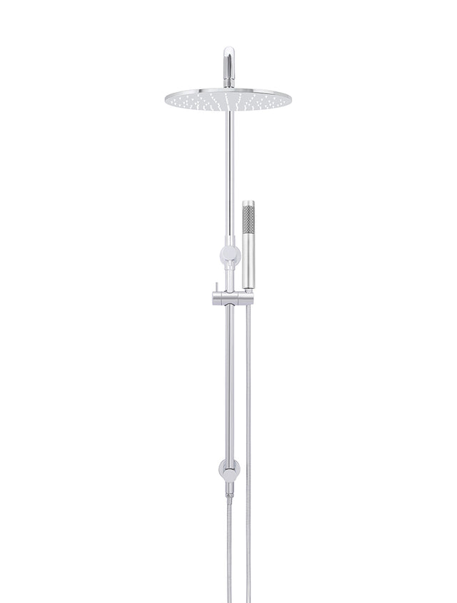 Round Combination Shower Rail, 300mm Rose, Single Function Hand Shower - Default Title (SKU: MZ0706-R-C) by Meir