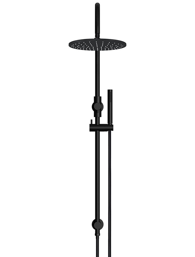 Round Gooseneck Shower Set with 300mm rose, Single-Function Hand Shower - Default Title (SKU: MZ0906-R) by Meir