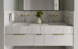 Öppen Edge-Pull 150mm Cabinet Handle (Brushed) - PVD Tiger Bronze - MRCH-1E15N-PVDBB