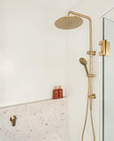 Round Paddle Wall Mixer - PVD Tiger Bronze - MW03PD-PVDBB