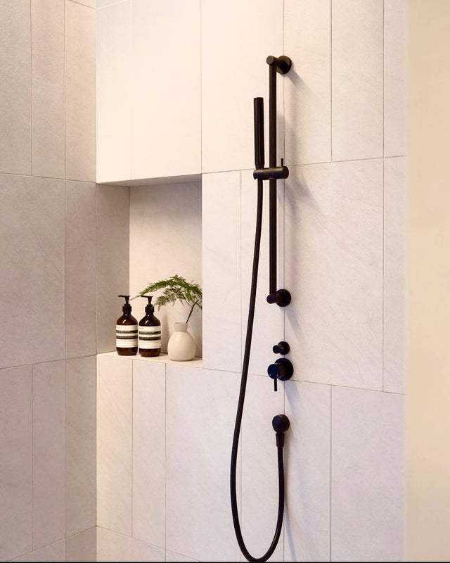 Round Diverter Mixer Trim Kit (In-wall Body Not Included) - Default Title (SKU: MW07TS-FIN) by Meir