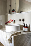 Round Wall Mixer Trim Kit (In-wall Body Not Included) - Shadow Gunmetal - MW03-FIN-PVDGM