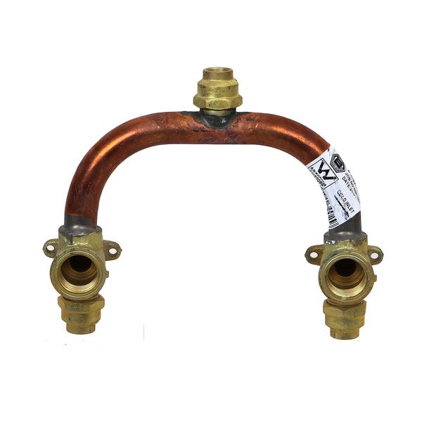 Brasshards 15mm Riser U Type Compression Shower Assembly (5054321) | Meir