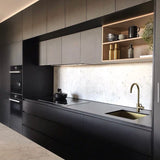 Lavello Kitchen Sink - Single Bowl 450 x 450 - PVD Brushed Bronze Gold - MKSP-S450450-PVDBB