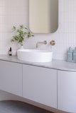 Round Wall Mixer Trim Kit (In-wall Body Not Included) - PVD Brushed Nickel - MW03-FIN-PVDBN