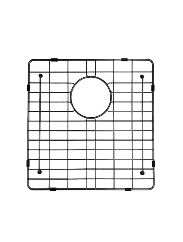 Lavello Protection Grid for MKSP-S450450 - PVD - Gunmetal Black (SKU: GRID-02-PVDGM) by Meir