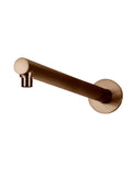 Round Wall Shower Arm 400mm - Lustre Bronze - MA02-400-PVDBZ
