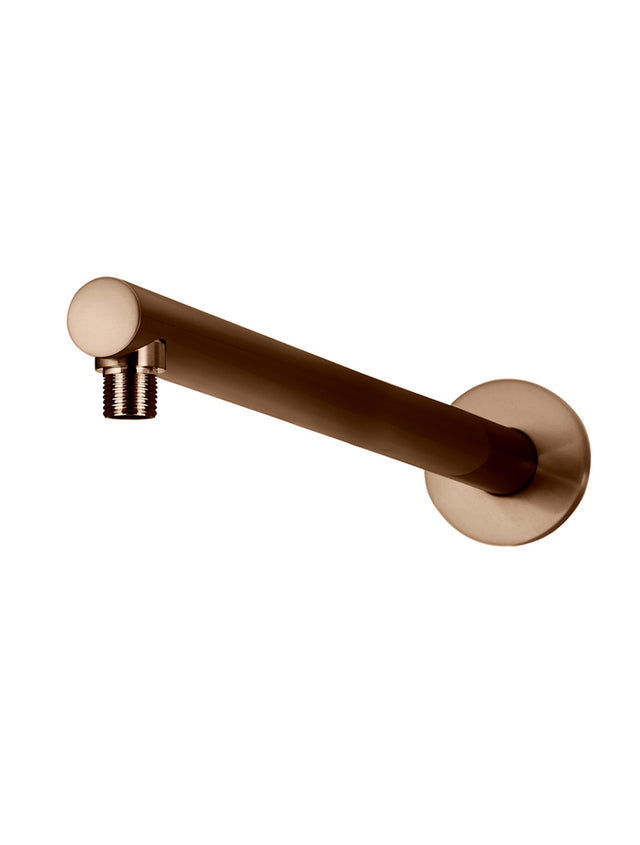 Round Wall Shower Arm 400mm - Default Title (SKU: MA02-400-PVDBZ) by Meir
