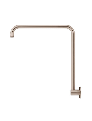 High Rise Shower Arm - Champagne