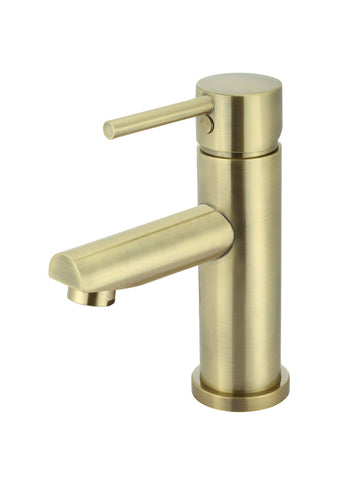 Round Basin Mixer - PVD Tiger Bronze