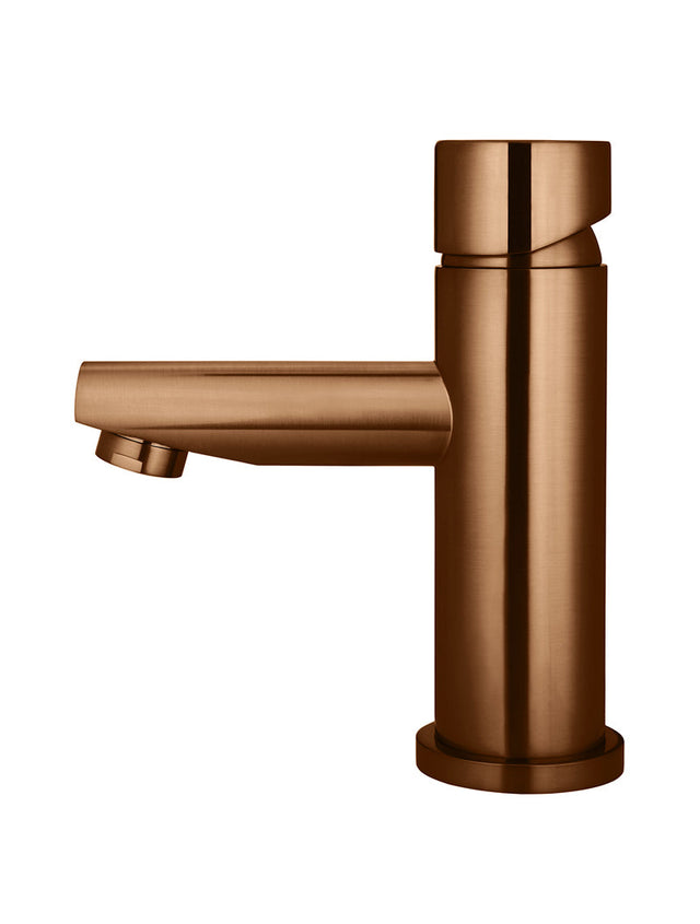 Round Pinless Basin Mixer - Default Title (SKU: MB02PN-PVDBZ) by Meir