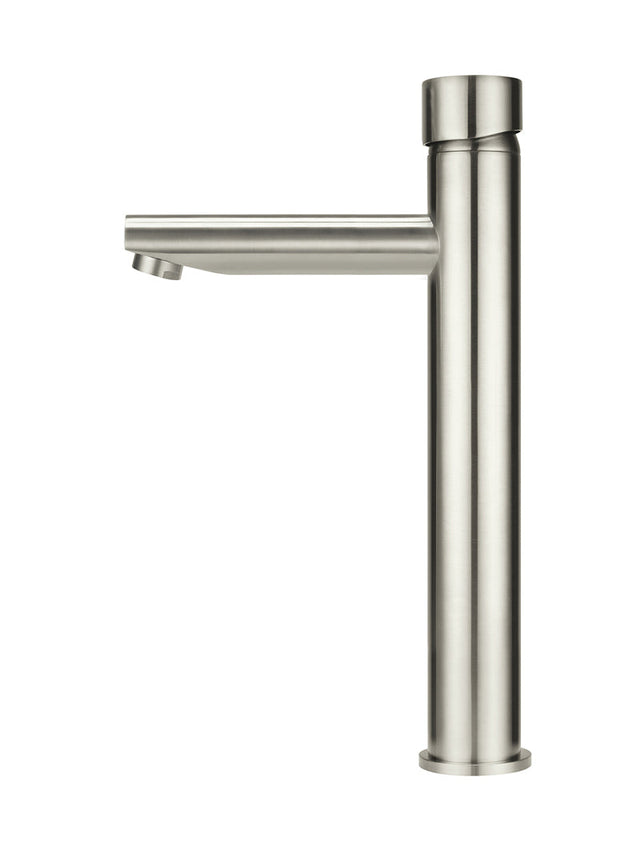 Round Pinless Tall Basin Mixer - Default Title (SKU: MB04PN-R2-PVDBN) by Meir