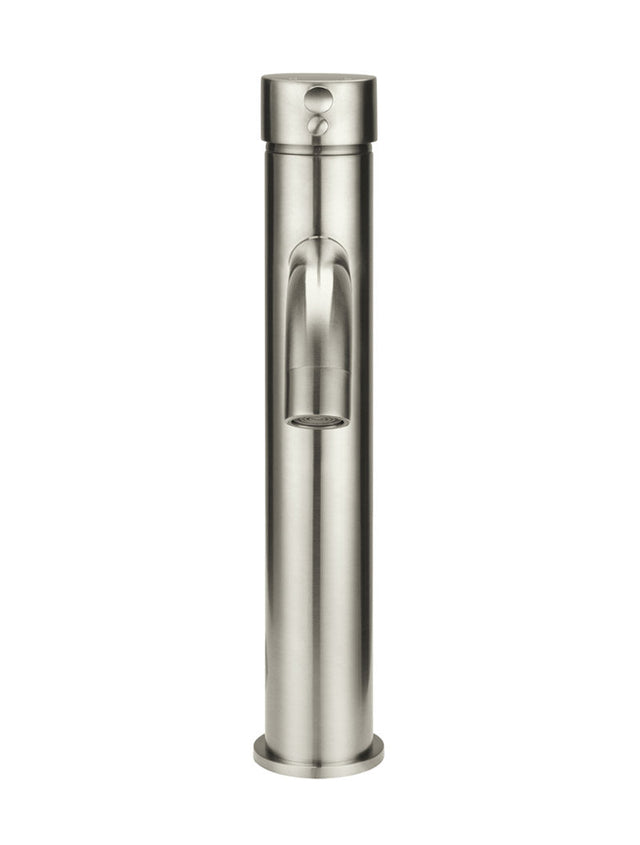 Round Tall Curved Basin Mixer - Default Title (SKU: MB04-R3-PVDBN) by Meir
