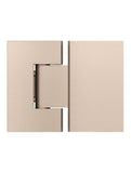 Glass to Glass Shower Door Hinge - Champagne - MGA01N-CH