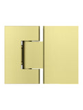 Glass to Glass Shower Door Hinge - PVD Tiger Bronze - MGA01N-PVDBB
