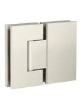 Glass to Glass Shower Door Hinge - PVD Brushed Nickel - MGA01N-PVDBN