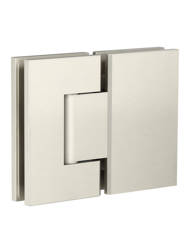 Glass to Glass Shower Door Hinge - Default Title (SKU: MGA01N-PVDBN) by Meir