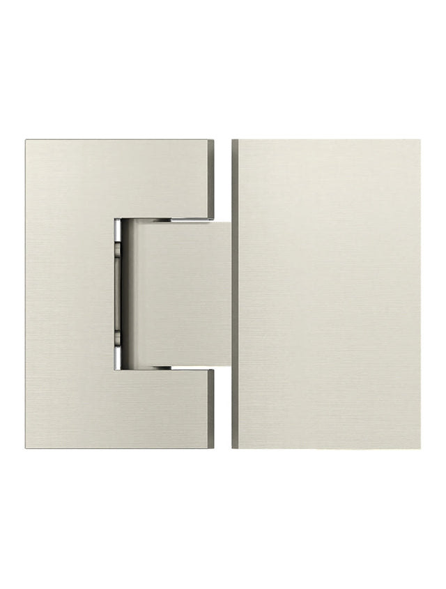 Glass to Glass Shower Door Hinge - Default Title (SKU: MGA01N-PVDBN) by Meir
