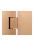 Glass to Glass Shower Door Hinge - Lustre Bronze - MGA01N-PVDBZ