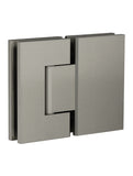 Glass to Glass Shower Door Hinge - Shadow Gunmetal - MGA01N-PVDGM