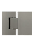 Glass to Glass Shower Door Hinge - Shadow Gunmetal - MGA01N-PVDGM