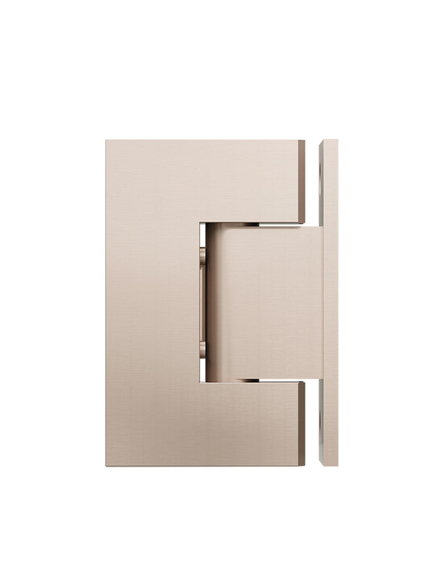 Glass to Wall Shower Door Hinge - Champagne (SKU: MGA02N-CH) by Meir