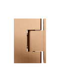 Glass to Wall Shower Door Hinge - Lustre Bronze - MGA02N-PVDBZ