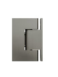Glass to Wall Shower Door Hinge - Shadow Gunmetal - MGA02N-PVDGM