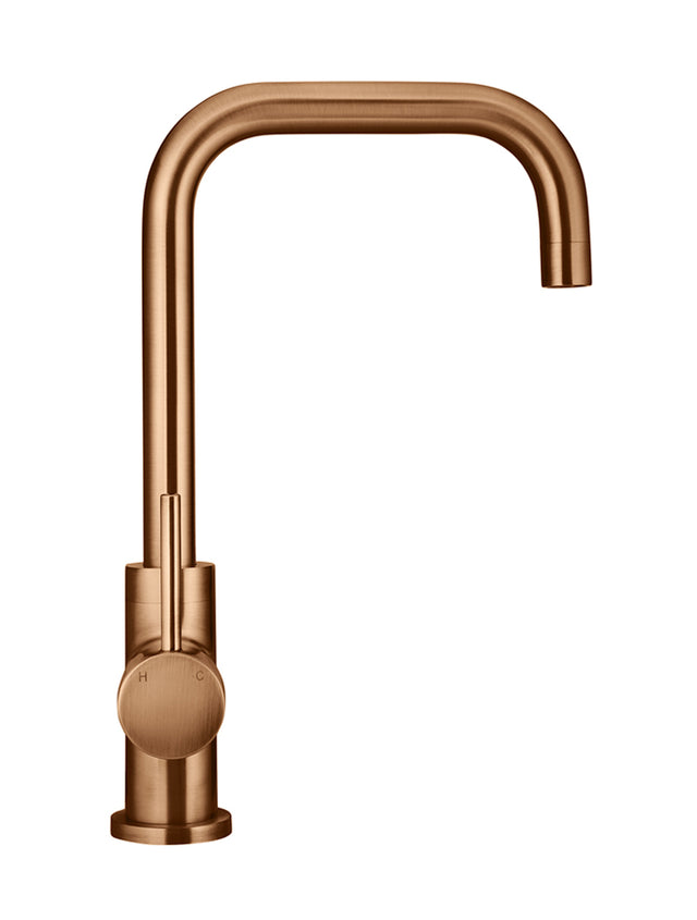Round Kitchen Mixer Tap - Default Title (SKU: MK02-PVDBZ) by Meir