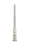Round Piccola Pull Out Kitchen Mixer Tap - PVD Brushed Nickel - MK17-PVDBN