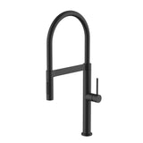 Pull Down Kitchen Mixer With Magnetic Dock - Matte Black - MK19