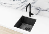 Lavello Sink Strainer and Waste Plug Basket with Stopper - PVD Gunmetal Black - MST04-PVDGM