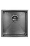 Lavello Kitchen Sink - Single Bowl 450 x 450 - PVD Gunmetal Black - MKSP-S450450-PVDGM