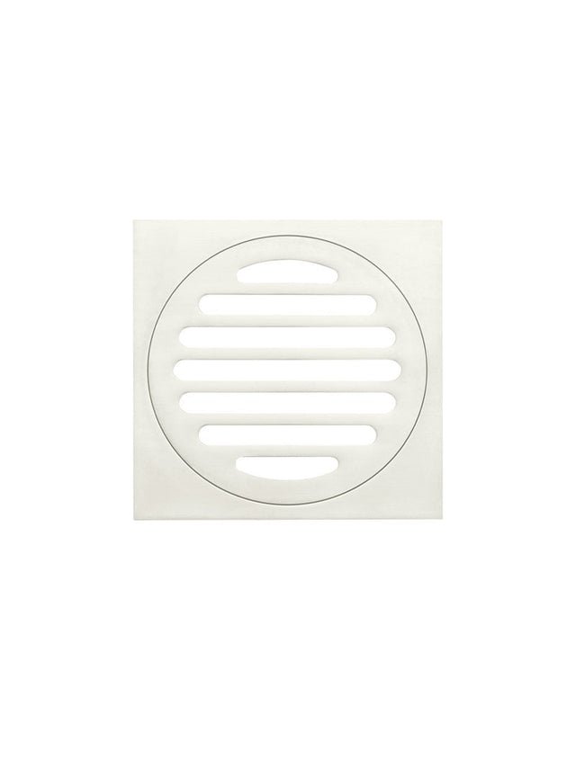 Square Floor Grate Shower Drain 100mm outlet - Default Title (SKU: MP06-100-PVDBN) by Meir